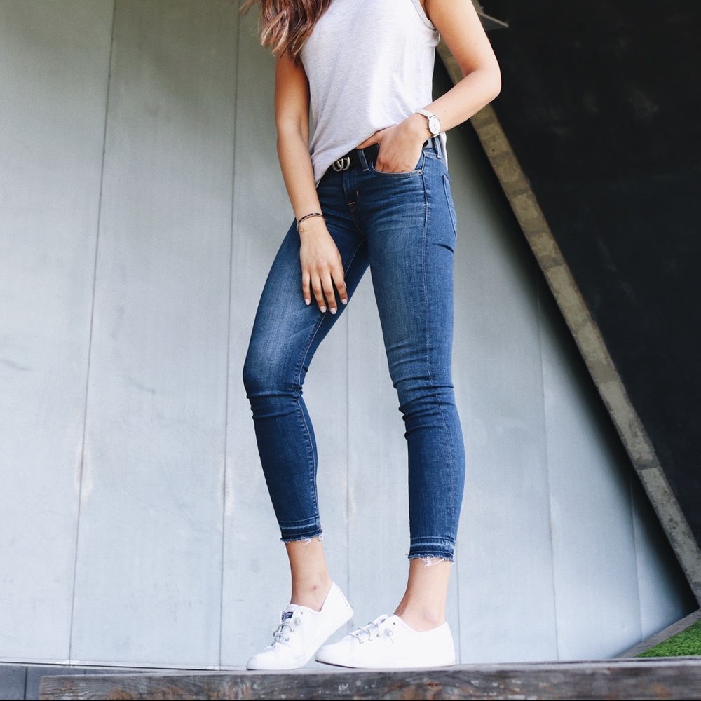 HUSON Blue Skinny Jean - Picture 1 of 7